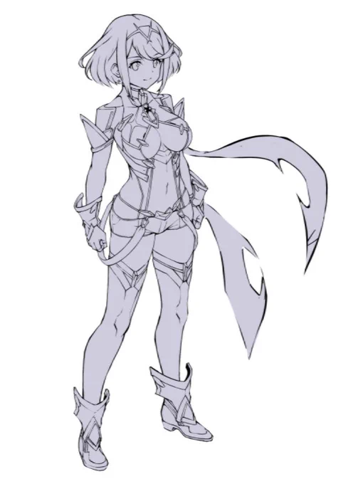 ホムラrkgk #ゼノブレイド2 