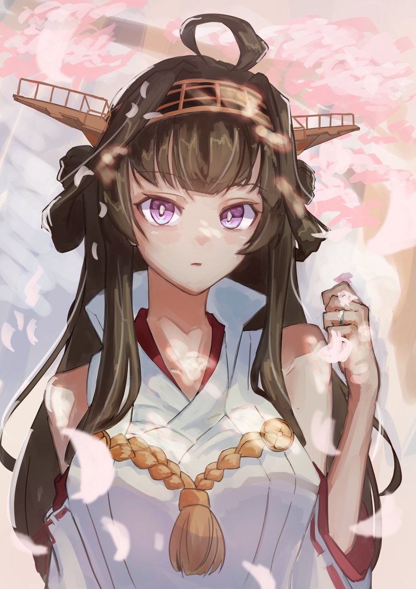 金剛(艦これ) ,金剛改二 「#今月描いた絵を晒そう
少し明るい場面のイラストばかり描いてた 」|Pandaのイラスト
