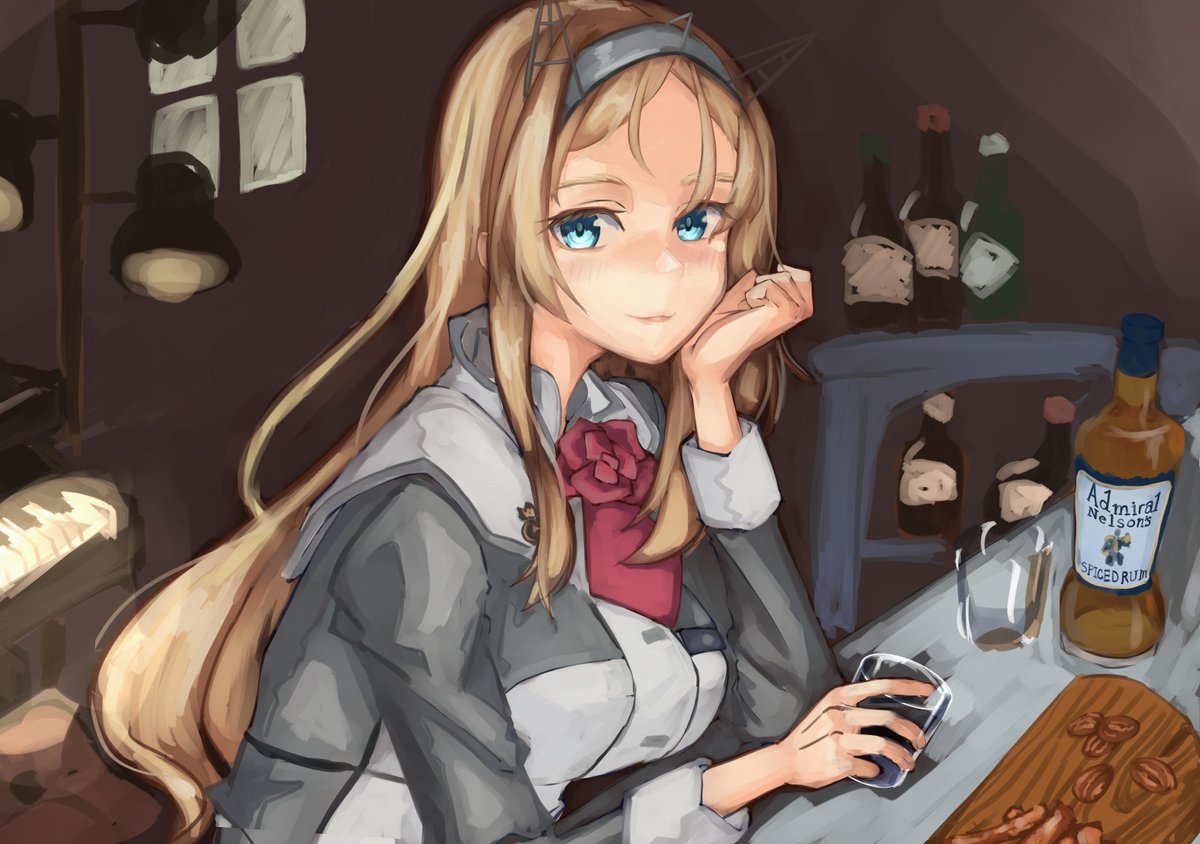 金剛(艦これ) ,金剛改二 「#今月描いた絵を晒そう
少し明るい場面のイラストばかり描いてた 」|Pandaのイラスト