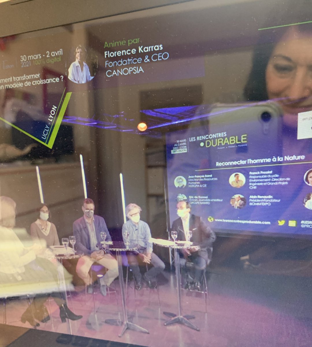 Comment on va plus vite ? Grande question posée <a href="/PRODURABLE/">Salon PRODURABLE</a> #LESRENCONTRESPRODURABLE 🌿🌱Faire rentrer la #nature dans notre quotidien pour changer de regard , une solution ensemble , tellement #PasDeCôté 🌿🌳🌱👌👏