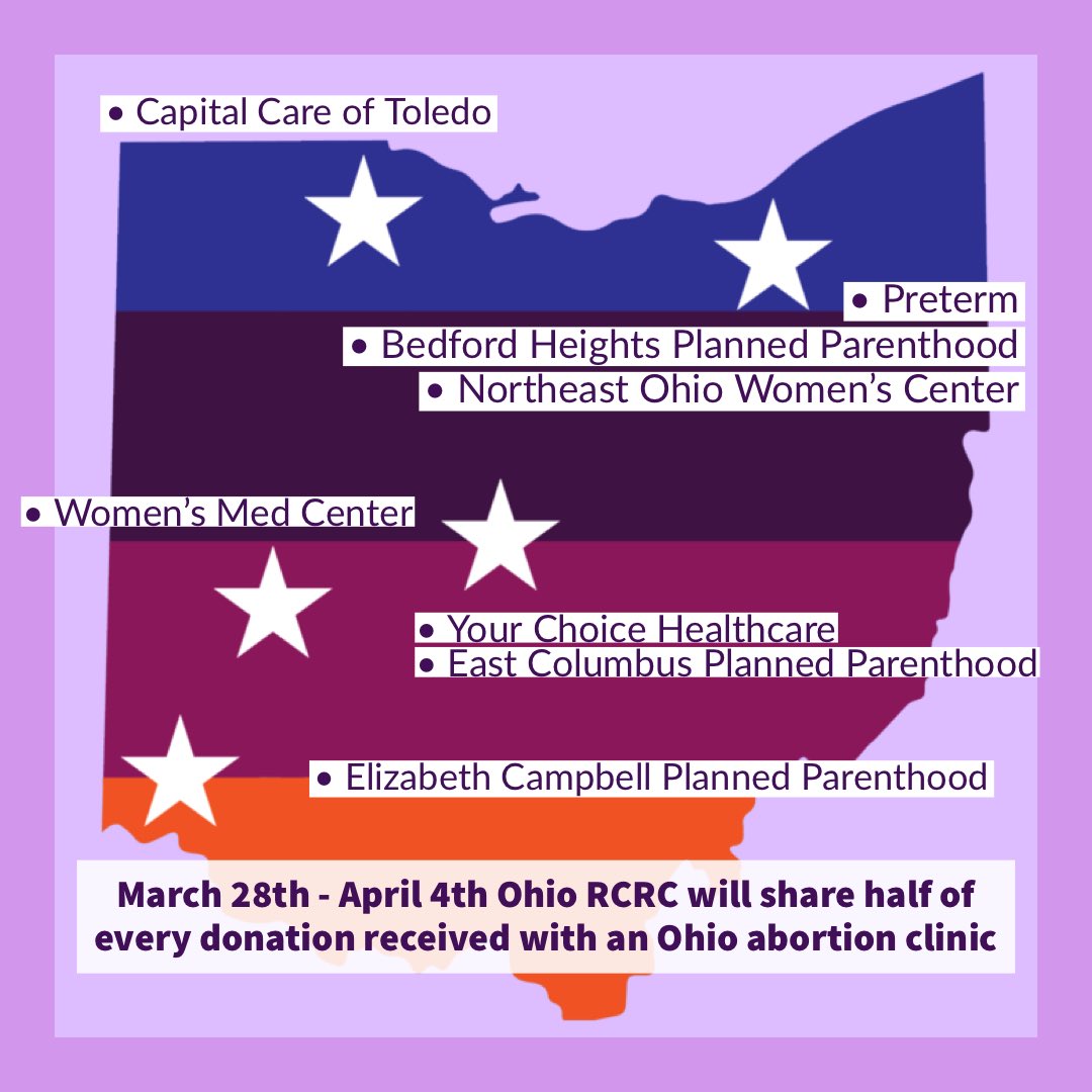 FaithChoiceOhio's tweet photo. What is Cash for Clinics?
To celebrate the end of #40DaysForChoice, and to recognize the close of another semi-annual season of increased clinic harassment in our state, Ohio RCRC will be sharing donations directly with Ohio abortion clinics during this week. https://t.co/MqZqrLKraI
