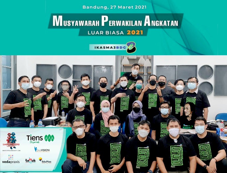 ikasma3bdg's tweet photo. Ikatan Keluarga Alumni SMAN 3 Bandung (IKASMA3BDG) yang dideklarasikan pertama kali pada tanggal 27 Juli 1989, hari ini berhasil melaksanakan Musyawarah Perwakilan Angkatan Luar Biasa (MPA-LB) untuk mendiskusikan beberapa  penyelarasan AD/ART organisasi. https://t.co/Phdyj435mZ