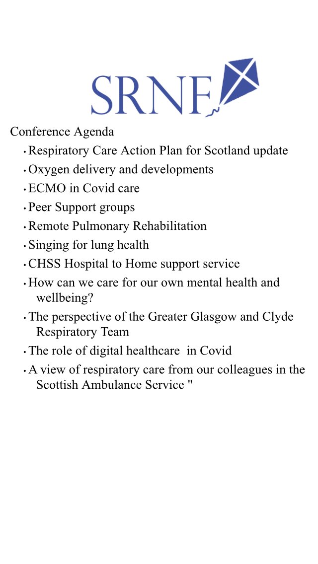 Scottish Respiratory Nurse Forum tweet media