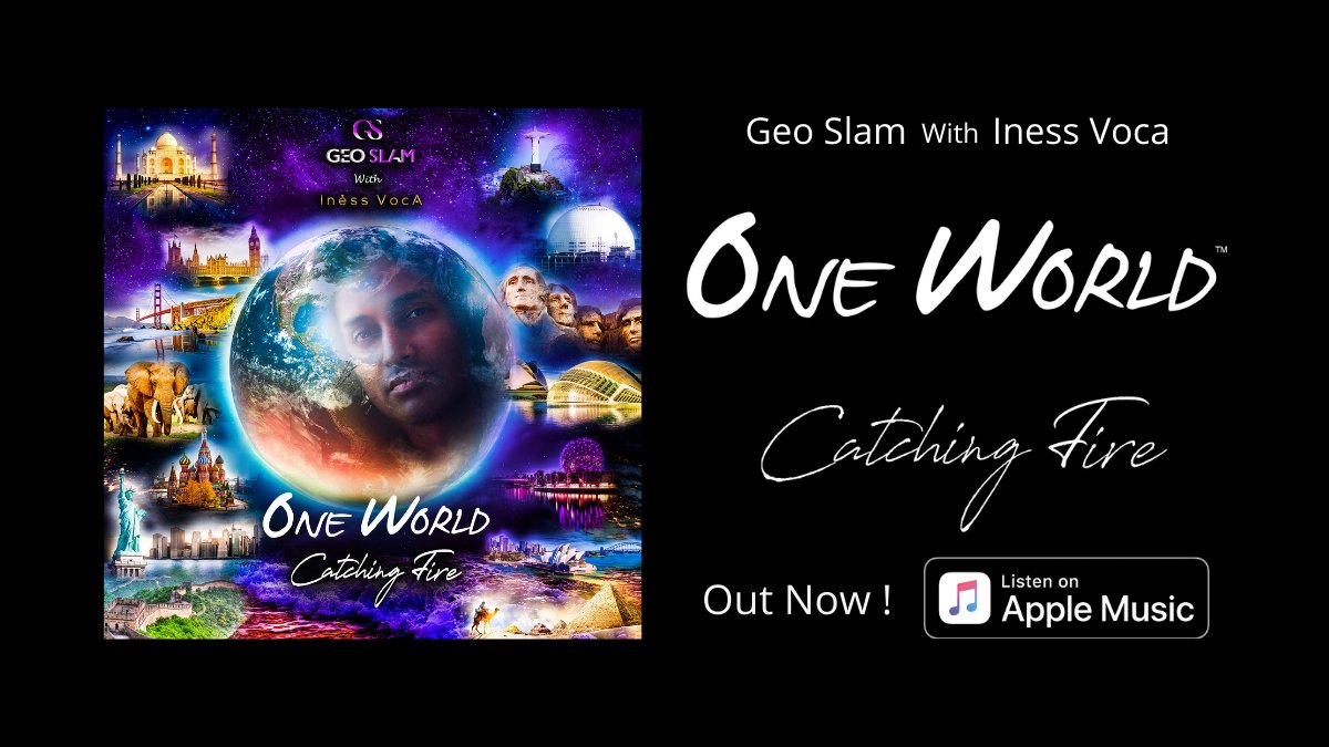 GeoSlamOfficial's tweet photo. Looking For Good Mood Music?☀️
.
Listen Now 🎵⚪️On Apple Music
https://t.co/aIFSuQblHl
.
👍🌍One World @OneWorld_Unites 
.
One World Catching Fire
.
.
.
.
#oneworld #unity #popproducer #popmusicproducer #popsinger #applemusic #oneworldunites #geoslam #xcx #antjesimdorn #inessvoca https://t.co/UOvpsuykUS