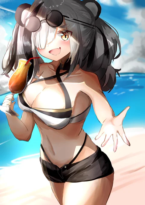 水着コーデなエフイーターちゃん!(妄想
#アークナイツ #アークナイツ_ファンアート 