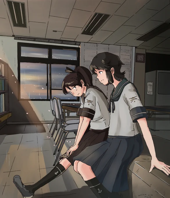 3月にかいたもの。

すべて艦娘非人間(船魂)設定の文章二次創作と同じ世界観のもとで想像したものでした。 