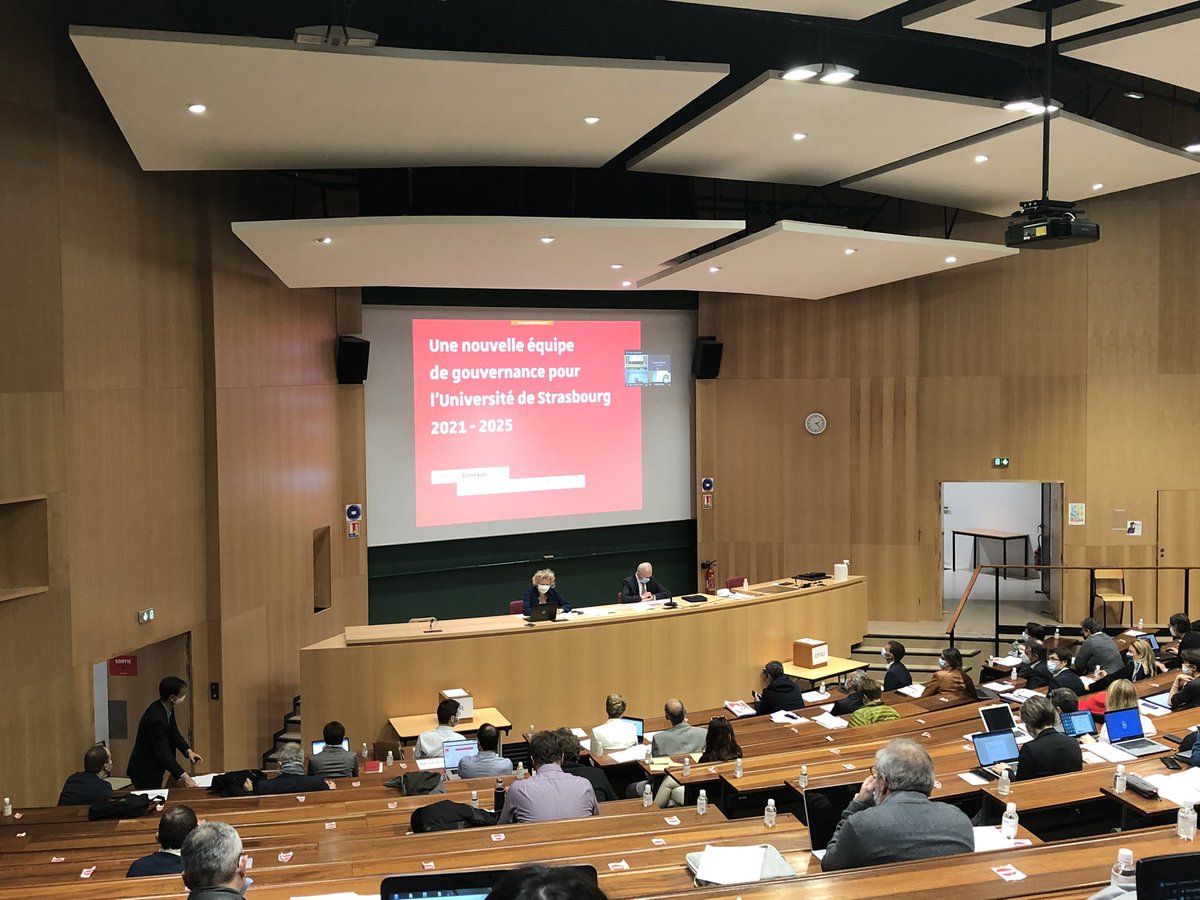 Aujourd’hui, les élus étudiants de l’<a href="/AFGES/">AFGES, les Étudiant-e-s d'Alsace</a> sont présents au Congrès, puis Conseil Académique de l’<a href="/unistra/">-</a> !
Au programme, élection des vices-présidents de l’Université, du VPE CAC et les membres de la section disciplinaire.