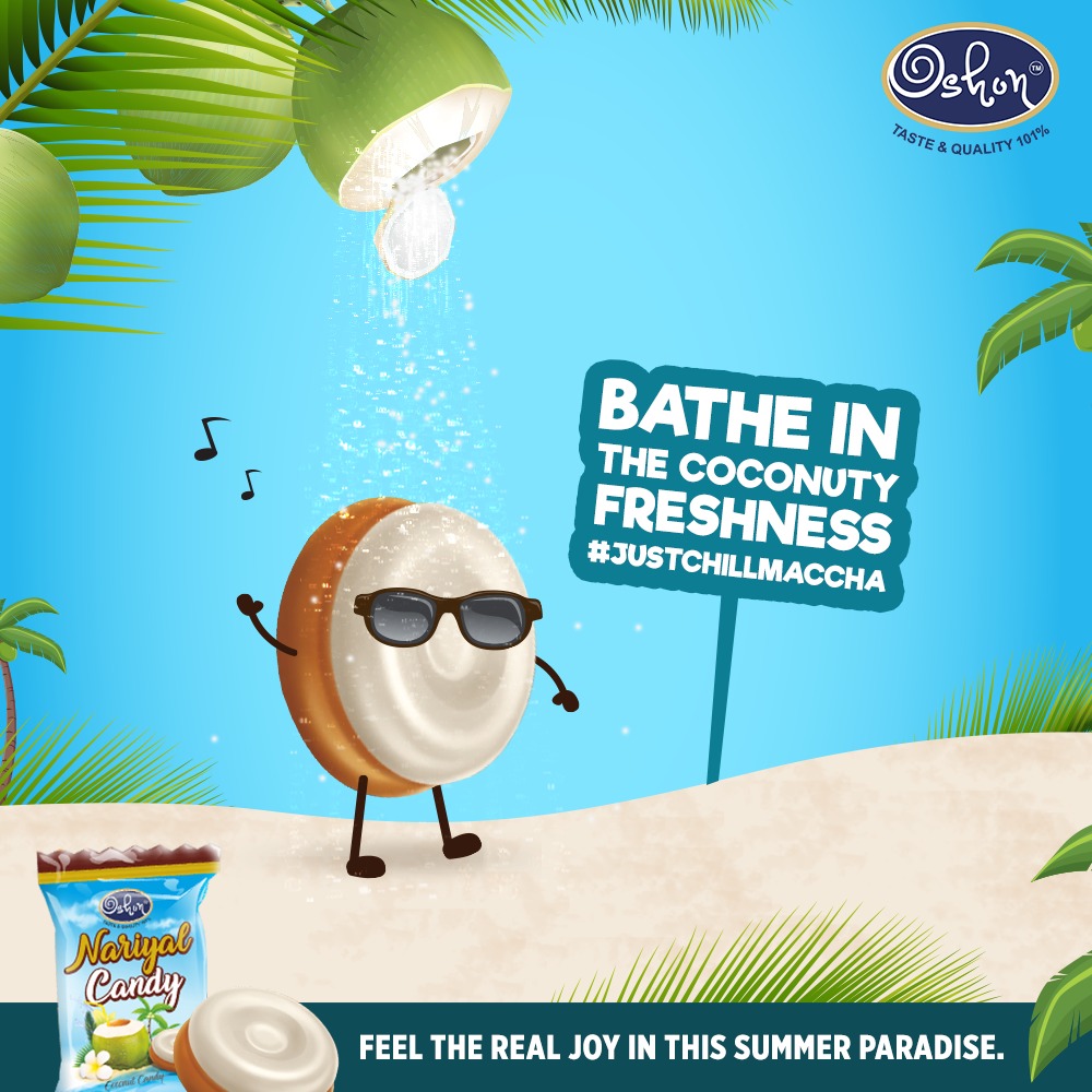oshonindia's tweet image. So what if it's summers?  King Nariyal Candy will show how chilling is done. #justchillmaccha 

#oshonindia 
#funcandy 
#hyderabad 
#nariyalcandy 
#summer  
#chocolate 
#chocolatelovers 
#chocolates