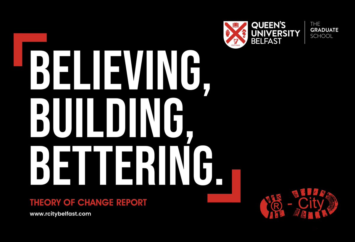 Rcitybelfast's tweet photo. โญ๏ธ๐๐ป Check out the THEORY OF CHANGE report complied by @qubgradschool on our project ๐ for more information on models, evaluations & everything RCITY visit the new look webpage https://t.co/eS0PdLVRkS ๐ #PositiveYouth #QueensGrad #RCITY @Claire9Harris @MargaretTatQUB https://t.co/sYAy0lW0qX