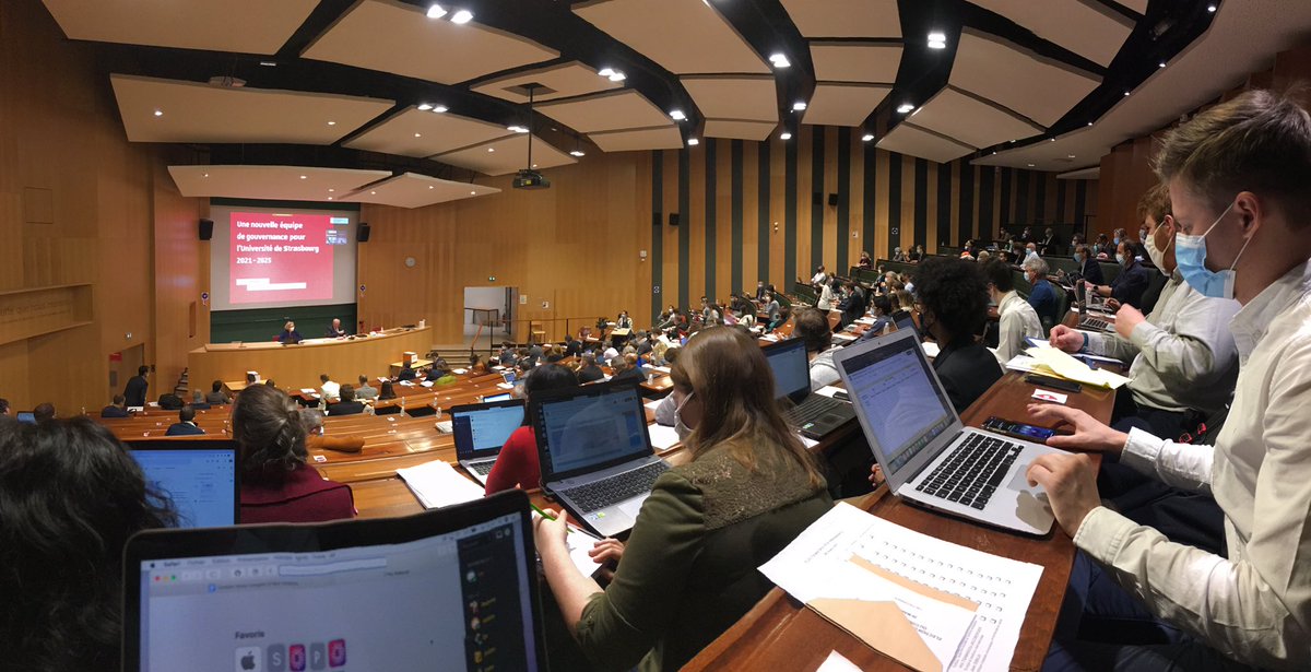 Les nouveaux élus au CA et à la CFVU de l’<a href="/AFGES/">AFGES, les Étudiant-e-s d'Alsace</a> sont présents aujourd’hui au premier congrès de l’<a href="/unistra/">-</a> pour l’elections de ses Vices Président-e-s.