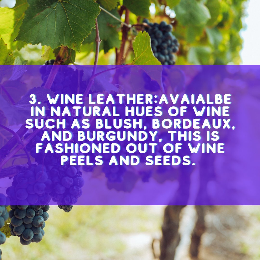 EthicallyE's tweet photo. Did you know that fruits can be used to create some of the softest, most attractive, and durable faux leather?! 🍎🍍🍇🍌🍓 

#ethicalfashion #fauxleather #CircularEconomy https://t.co/ouMCLhe209