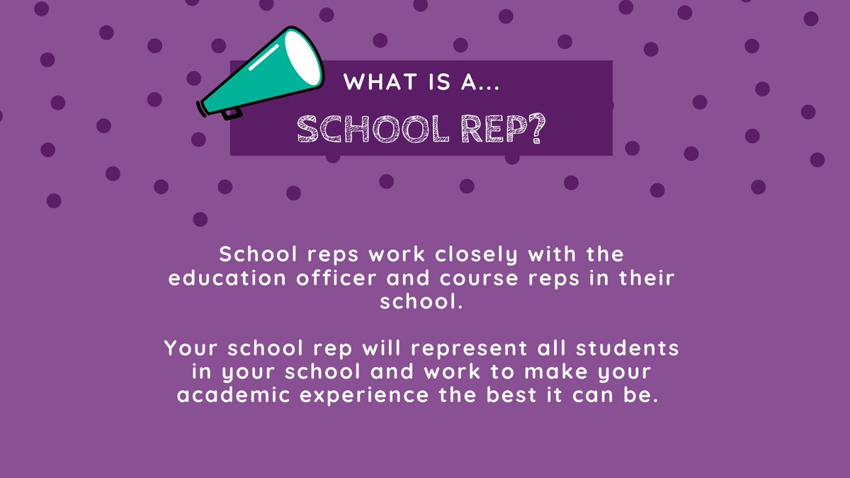 EastLondonSU's tweet photo. On 5 May you'll have the chance to vote for your school rep. 
But what does a school rep do? Take a look at the image to find out. https://t.co/REaWEnpDvi