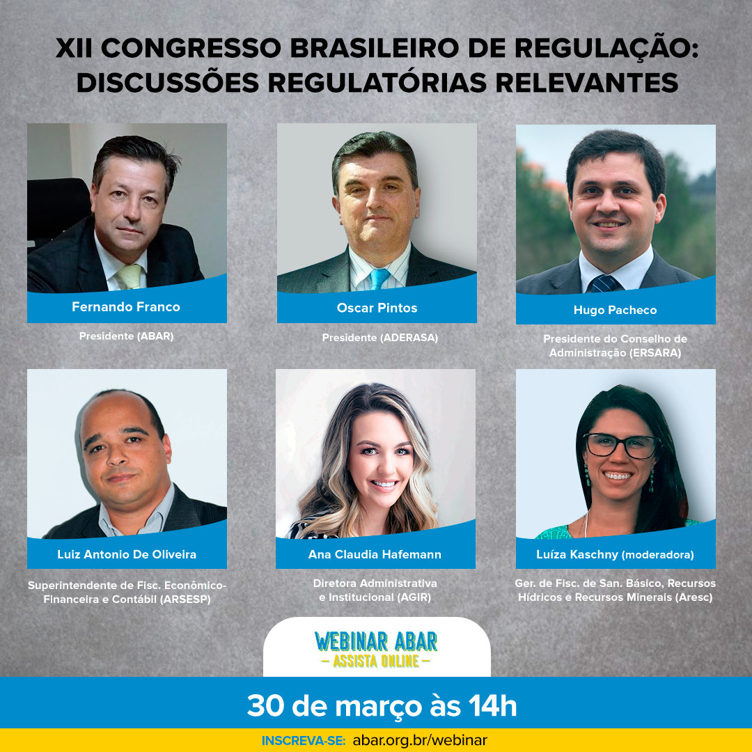 Camino al XII Congreso Brasileño de Regulación