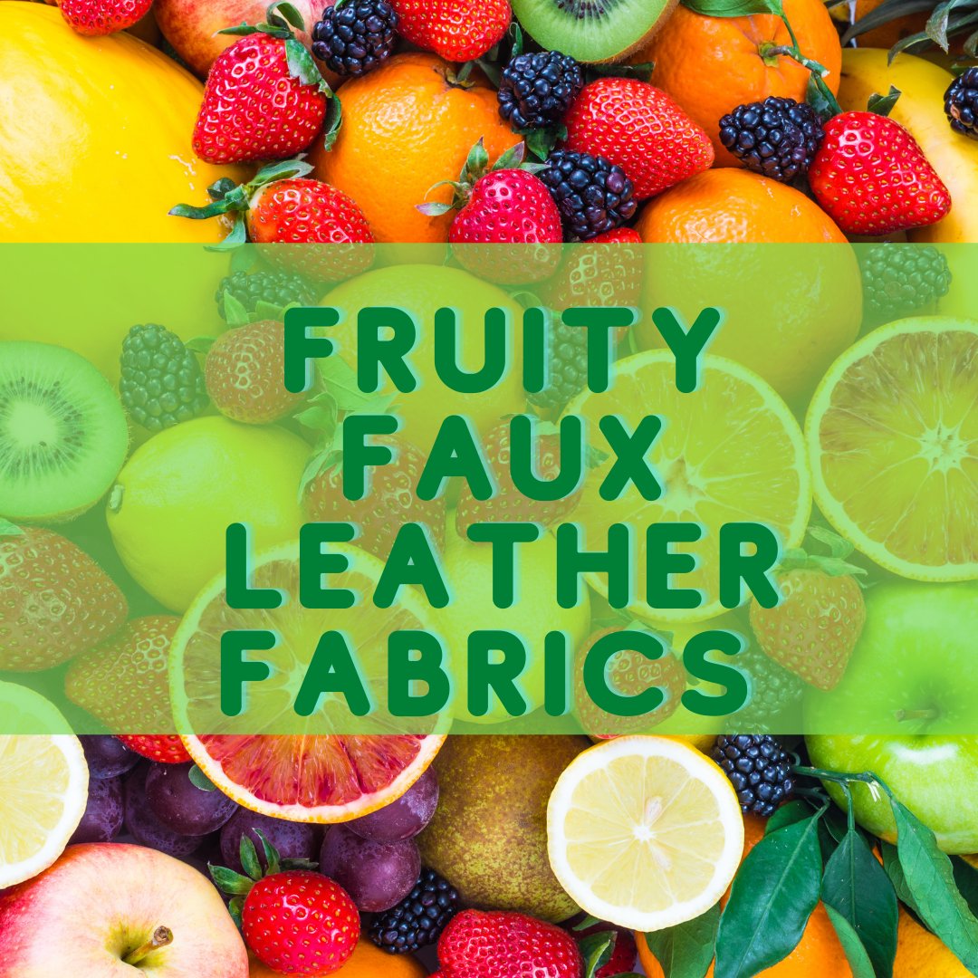 EthicallyE's tweet photo. Did you know that fruits can be used to create some of the softest, most attractive, and durable faux leather?! 🍎🍍🍇🍌🍓 

#ethicalfashion #fauxleather #CircularEconomy https://t.co/ouMCLhe209