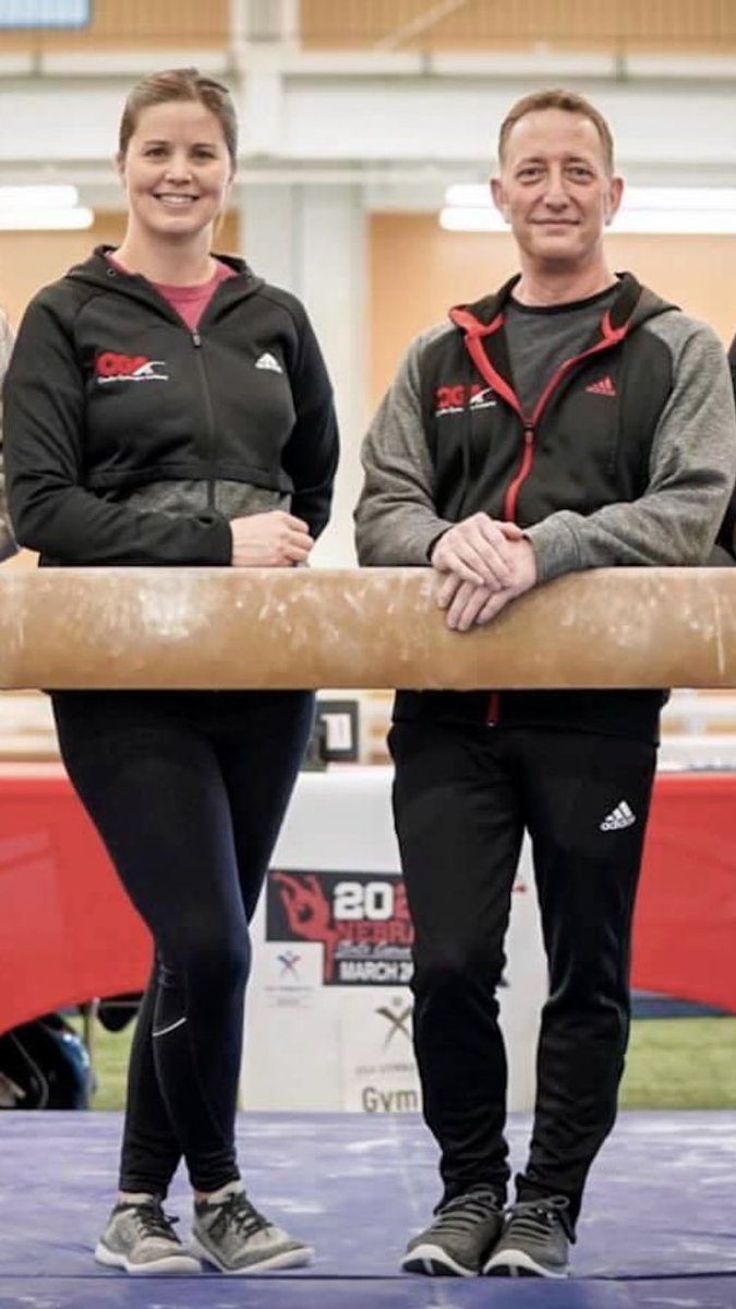 JessDana's tweet photo. Congrats to the 2021 Nebraska State Gymnastics Optional Coaches of the Year. 130 individual event and AA champions and 7 team state champions...two of the best around,Todd Crouse and Kelley Green! #ogastrong https://t.co/Foogh2NVpT