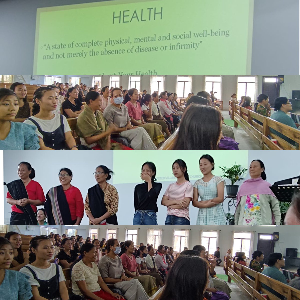 NISHTHA_CPHC's tweet photo. Good menstrual hygiene is key for health and dignity of women and young girls 

Awareness program organised by health workers of #AyushmanBharatHWC Naga United,  Nagaland to ensure they have the required knowledge and skills to manage their menstruation @MoHFW_INDIA @usaid_india https://t.co/SpvV3eGBH3