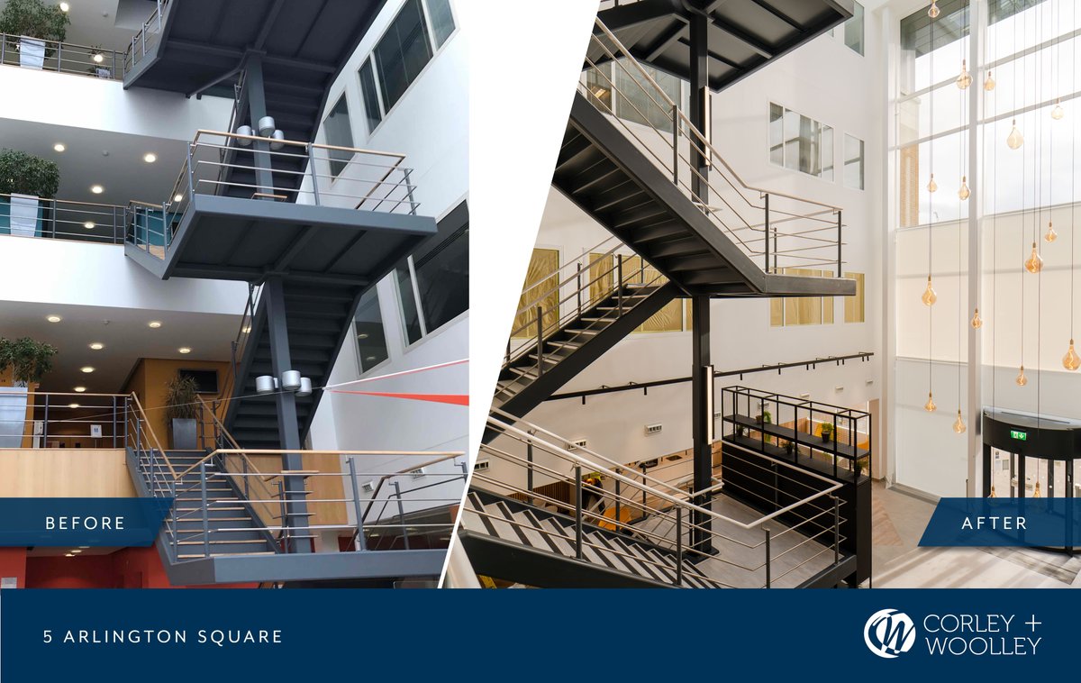 CorleyWoolley's tweet photo. This week’s #TransformationTuesday shows the astounding development of 5 Arlington Square in Bracknell🏛️Thank you to everyone involved -@tmdSurveyors  @GleedsGlobal  @Fabric @WatkinsPayneWP  

View all details at https://t.co/vy5oQIFYa4

#construction #fitout #building #team https://t.co/KOHlvVRSVM