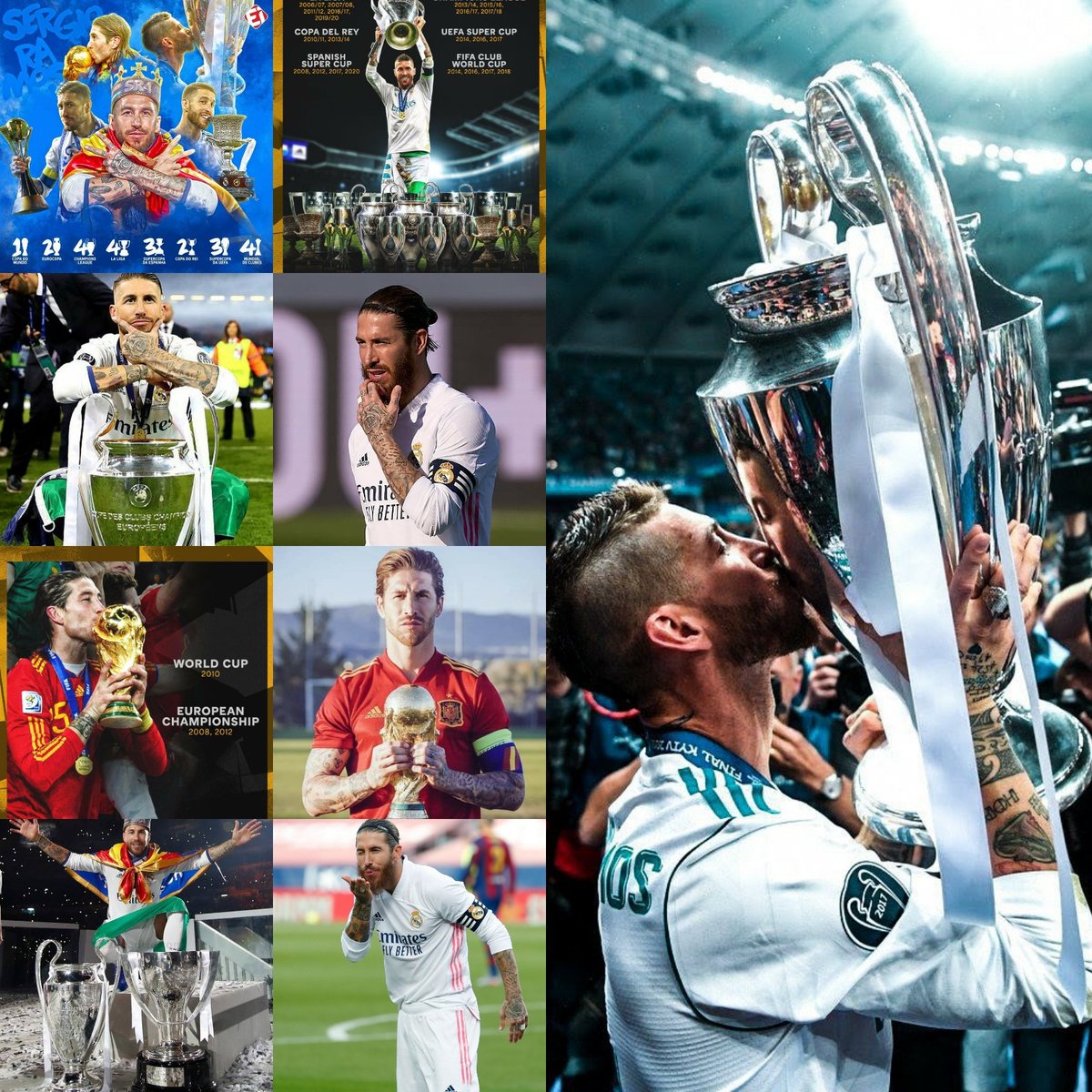 SousouRM11's tweet photo. Happy Birthday to the Greatest CB of all time @SergioRamos who turns 35 today!  🥰🎁🎊🥳🎂❤️❤️
#HappyBirthdayCapi 😍😍
#FelicidadesRamos ❤️❤️
#HappyBirthdayRamos 😊😊 https://t.co/EhtTBQpkbd
