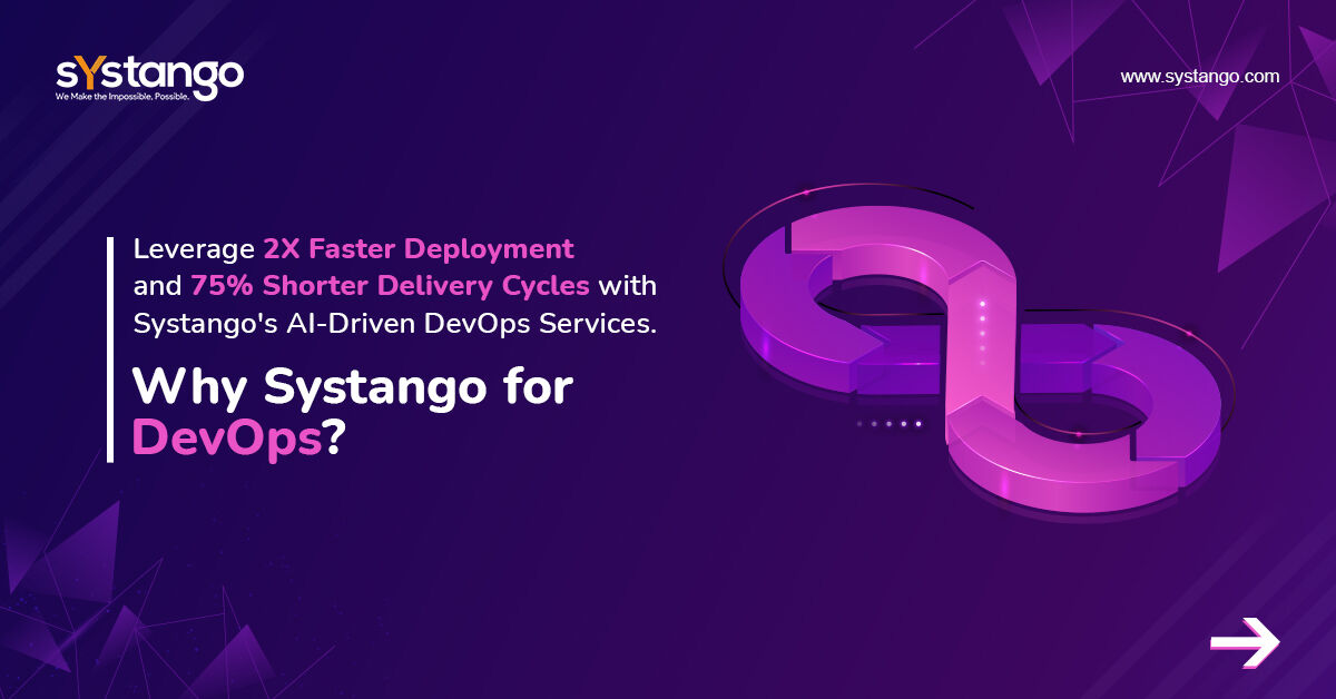 Systango's tweet image. Leverage our customized cloud services, advanced monitoring tools, and best security practices to seamlessly manage cloud environments. Discuss your requirements with our DevOps specialist today - bit.ly/3fnMkgE.
#DevOpsConsultingServices #DevOpsImplementationServices