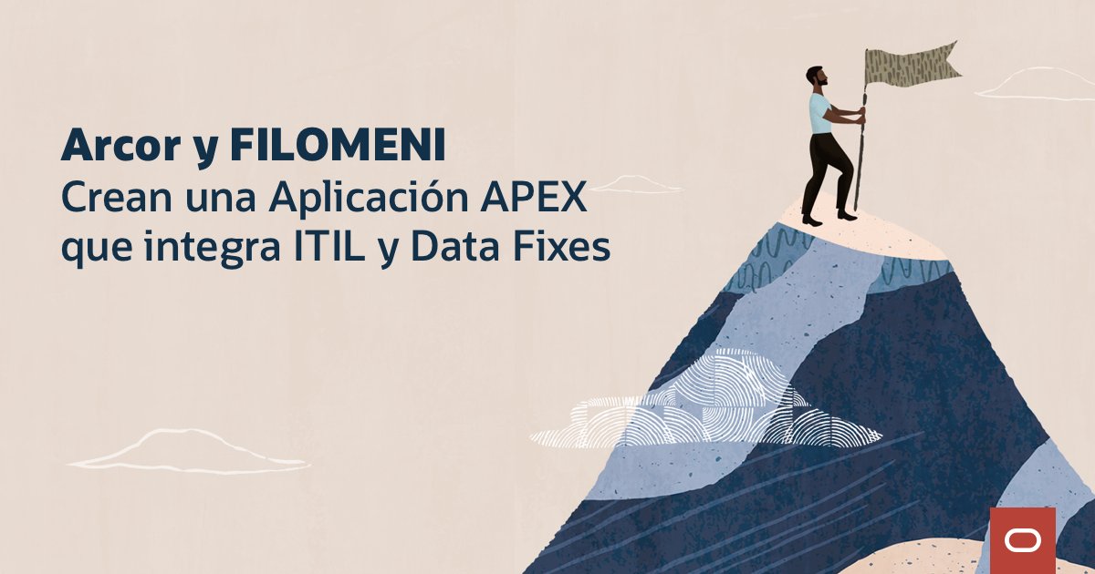 signal006's tweet photo. Arcor - Caso de éxito

✅Duración: 2 ½ meses
✅Equipo: Dos desarrolladores
✅ Versión de base de datos actualizada, migrada a OCI y versión de APEX actualizada con poco esfuerzo y casi sin mantenimiento

https://t.co/03sAS8tLkm

@arcor  #orclapex #LowCode #Oracle https://t.co/XZVJmwzkYx