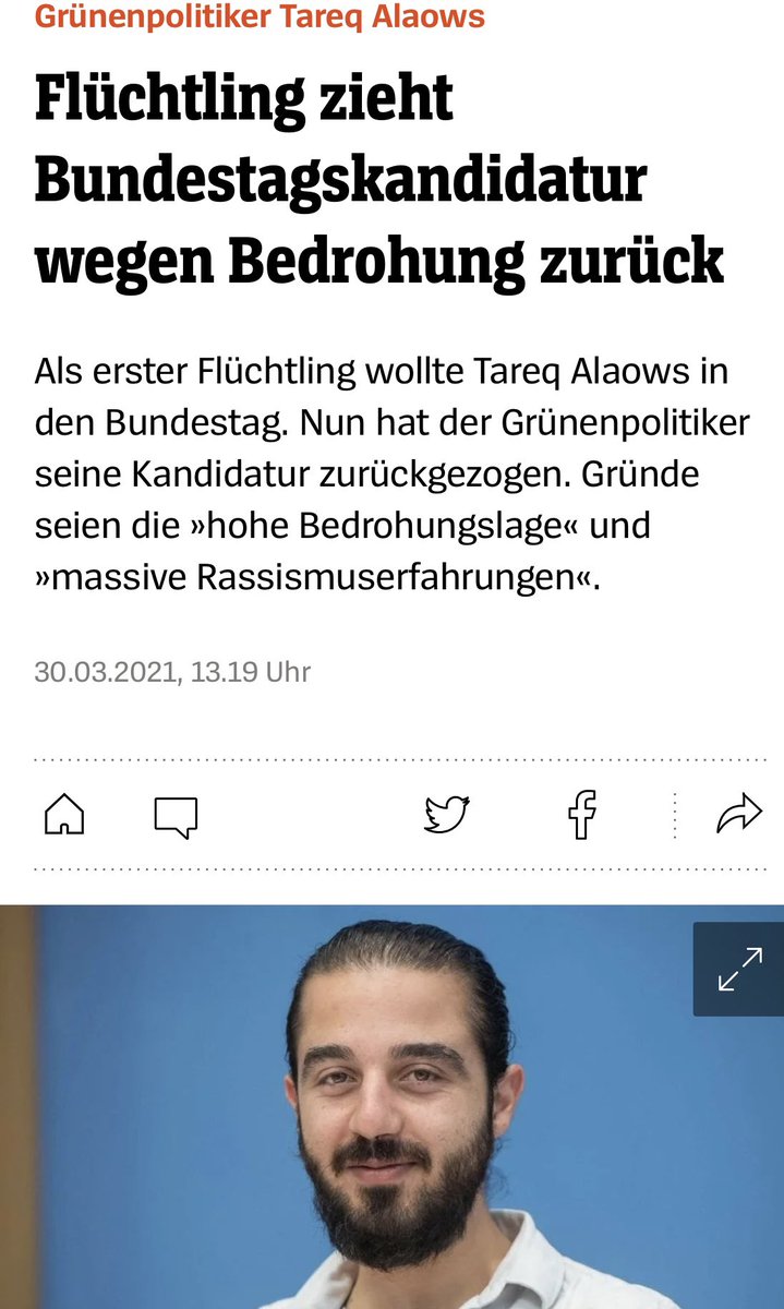 manaf12hassan's tweet photo. #TareqAlaows hätte nie für den BuTag kandidieren dürfen. Voraussetzungen waren nie gegeben &amp; auch sein Lebenslauf beinhaltet sehr viele Widersprüche. Er macht sich nur deshalb aus dem Staub. Seine Begründung er würde bedroht werden, ist lächerlich. Alles #FakeNews &amp; bekannte PR. https://t.co/5kZeWwrncy