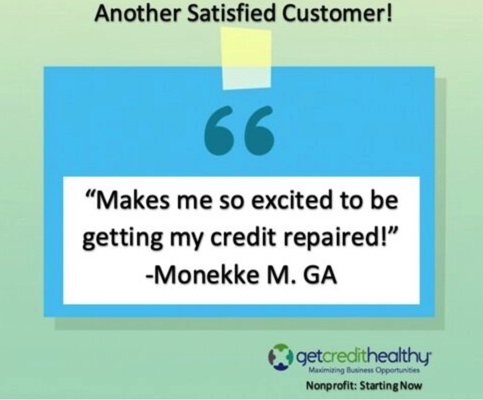 Repairing your credit can sometimes maybe seem daunting but working with those who have helped so many in the past, can make it exciting! #testimonial #goodcredit #teamworkmakesthedreamwork #appreciation #thankyou #workwithus #letushelp #getresults #repairyourcredittoday