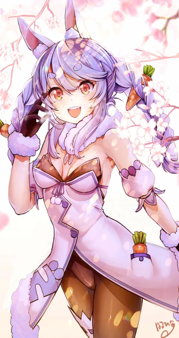 #ぺこらーと こんなお花見がしたいです! さいとうなおき先生の添削動画の手法効果高すぎでした笑い 