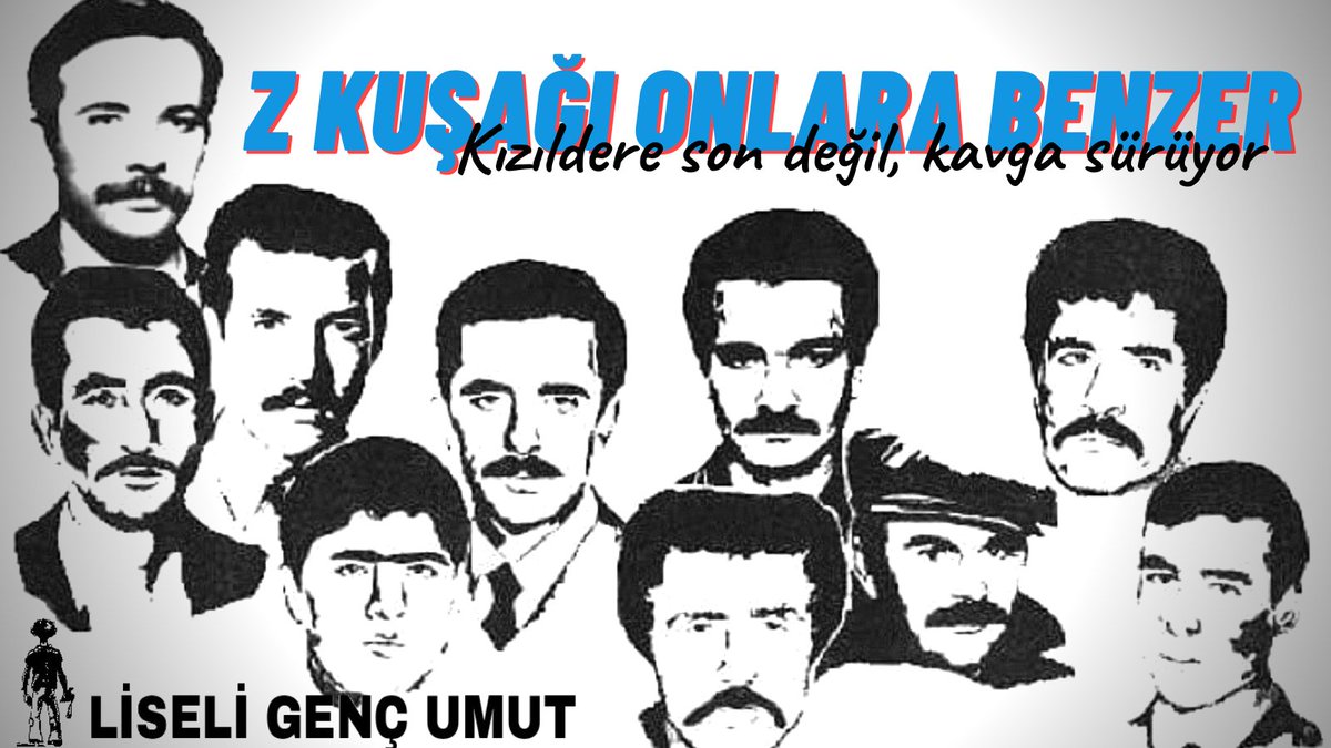 "Birde çokuz, çokta biriz
Ne evveliz, ne ahiriz
Cümlemiz birer Mahir'iz."

Z kuşağı ONlara benzer!
#kızıldere
