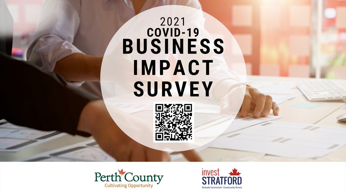 investStratford's tweet photo. Another survey? Yes! Because your time spent filling out the new 2021 COVID Business Impact Survey will help us better advocate 4 you. Please click &amp; share? ✅ https://t.co/hSMUPKXEj1 @PerthCounty
#WeAreInThisTogether @cityofstratford @stratfordchambr @StratfordCCBIA @StratfordON https://t.co/ougSF8RRdI