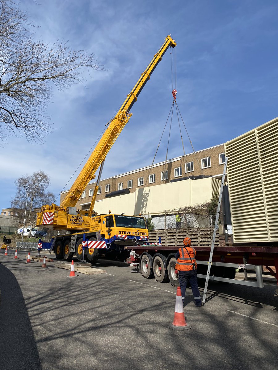 stuart finn (@hucklebury71) on Twitter photo Perfect day to deliver two more of our new emergency generators <a href="/NGHnhstrust/">Northampton General Hospital ๐</a> Perfect day to deliver two more of our new emergency generators <a href="/NGHnhstrust/">Northampton General Hospital ๐</a>