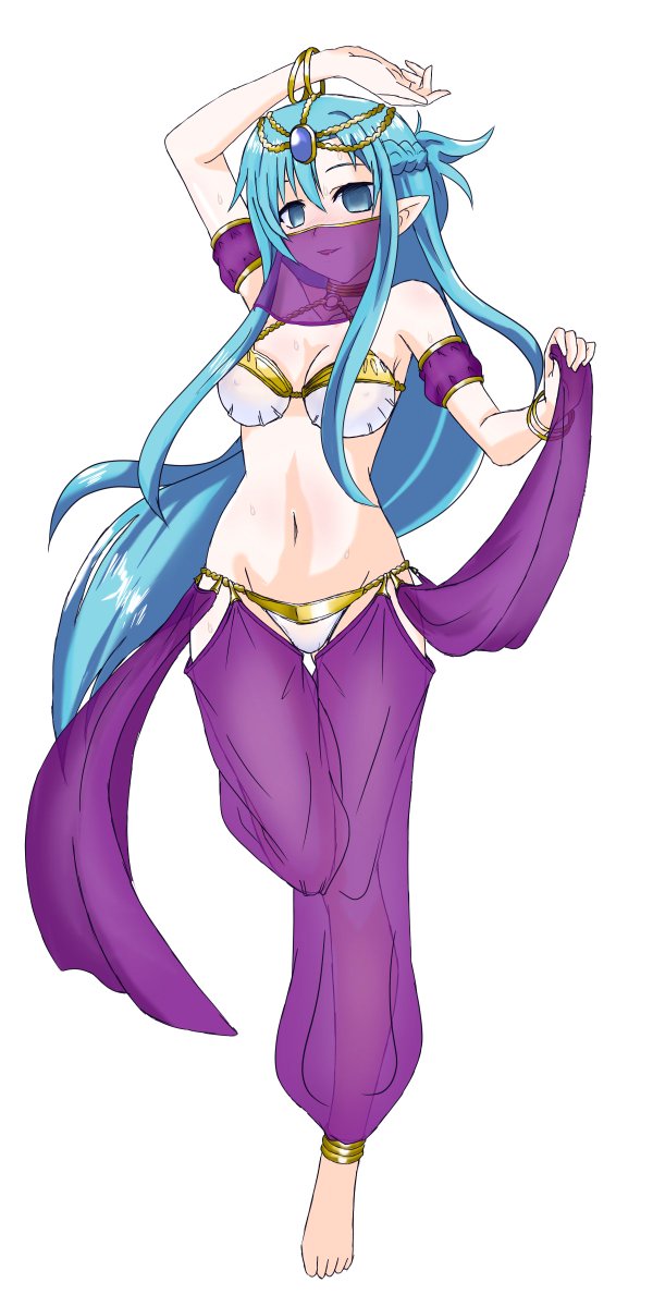 とりあえずアスナはこんな感じで良しとしよう。 