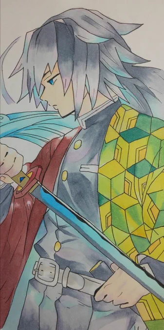 #今月描いた絵を晒そう 
今月は5枚描きました☺️
明日、もう1枚イラストをだします! 