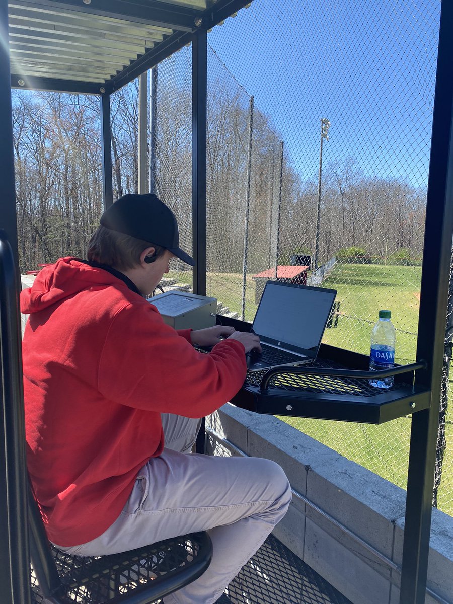Signalbaseball's tweet photo. Witherspoon writing a paper before throwing a no hitter 🦅📚⚾️ https://t.co/Wq0GGtyPtf