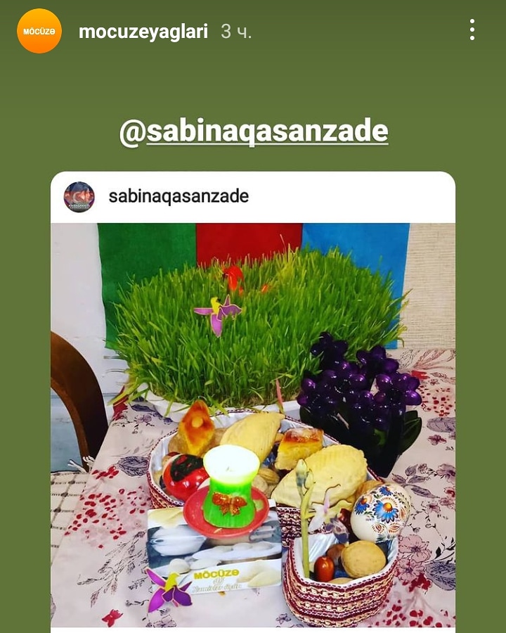 Sebine801's tweet photo. Dostlar, instagramda kim varsa mənim xarı bülbüllü Novruz xonçamı bəyənsin 🙏🥰🌹
Bu linke keçin 👍 işarəsini sona qədər çəkin ☺️
Çox sağ olun 🇦🇿🌷
https://t.co/SIdego3lRh https://t.co/LuujfTb0gm