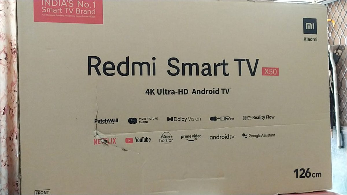 RaZ1992's tweet photo. @RedmiIndia @RedmiSupportIN @BlueDart_ @BlueDartCares https://t.co/U5LyL35Kbz