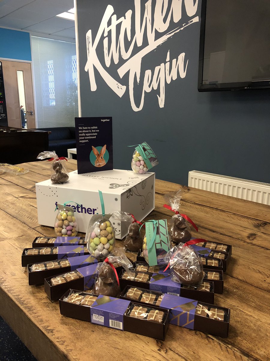 BarneyY3S's tweet photo. Wahey! The guys @Y3SLoans loving a post-lunch sugar fix courtesy of our friends @Together_Money. Massive thanks and Happy Easter x 🐣 https://t.co/XdFP7r2iZW