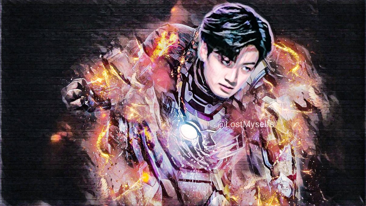LostMyselfs's tweet photo. Genius, millionaire, playboy, philanthropist...and I am Iron Man.
#BTS #Jungkook #JK #kpop https://t.co/fhPw3DFrqa