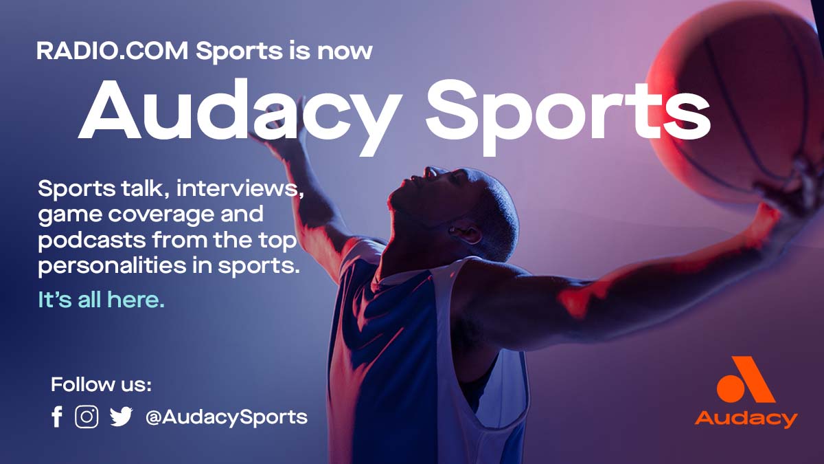 RADIO.COM Sports (@rdcsports) on Twitter photo RADIO.COM Sports is now Audacy Sports. Follow <a href="/AudacySports/">Audacy Sports</a> for all sports talk, interviews, game coverage and podcasts from the top personalities in sports. For Support, follow <a href="/AudacyHelp/">Audacy Help</a>. RADIO.COM Sports is now Audacy Sports. Follow <a href="/AudacySports/">Audacy Sports</a> for all sports talk, interviews, game coverage and podcasts from the top personalities in sports. For Support, follow <a href="/AudacyHelp/">Audacy Help</a>.