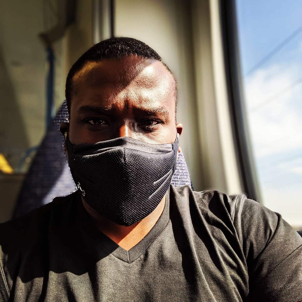 dcolthrust's tweet photo. First time on a train in almost a year. This is how I like to travel. No people. You can tell I'm grinning ear to ear under the mask. ๐คฃ
#travel #publictransport #extremesocialdistancing https://t.co/fiKK9WWWjY