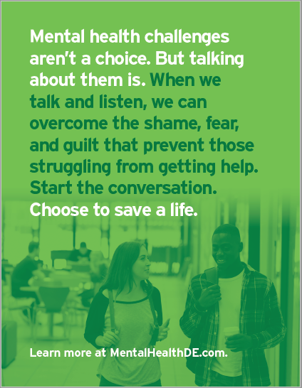 CSDSenators's tweet photo. Since we can’t always tell how someone is feeling just by looking at them, we never know who may be struggling with their #mentalhealth. Take the path of kindness and choose to save a life. https://t.co/d1eTYYhjRU #projectdelAWARE #SaveALife @DEDeptofEd https://t.co/1DHiPkssio