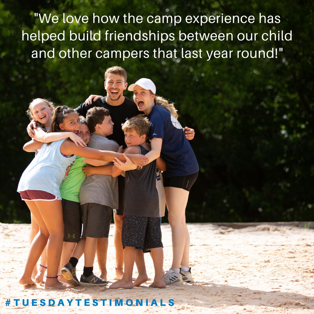 Tag your camp best friends who you talk to all year long! 

#tuesdaytestimonails