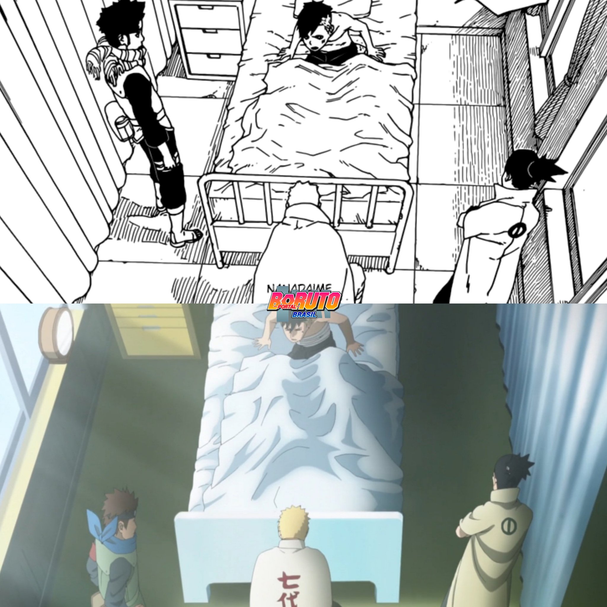 Portal Boruto Brasil on X: 🚨 SURTO: No capítulo 79, Kawaki pediu para  Eida afirmar que Naruto foi MORTO pelas mãos Boruto. Agora, Boruto é apenas  um forasteiro procurado por Konoha, enquanto