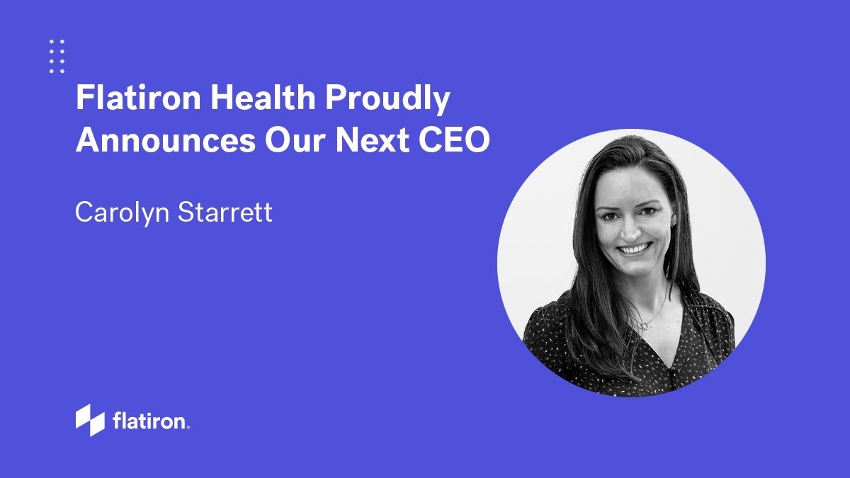 Flatiron Health tweet media