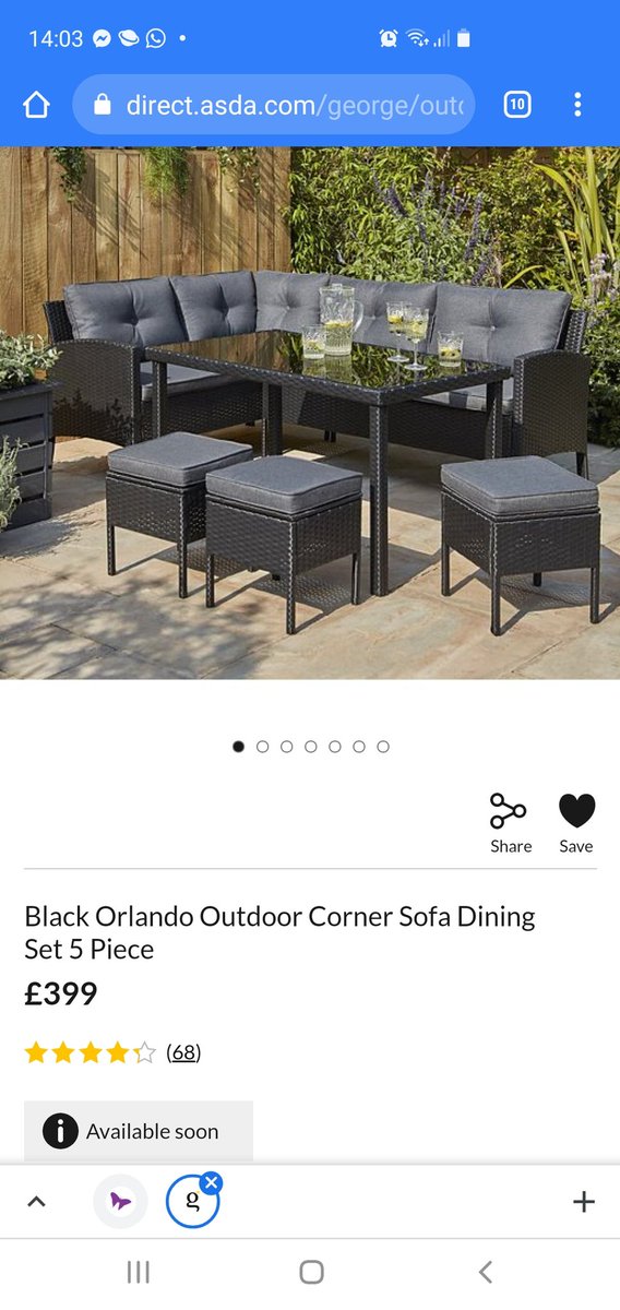 SammiRyan2's tweet photo. @AsdaServiceTeam do you know when this is likely to come back in stock or can I set up a stock alert. https://t.co/HuL62lqLUG