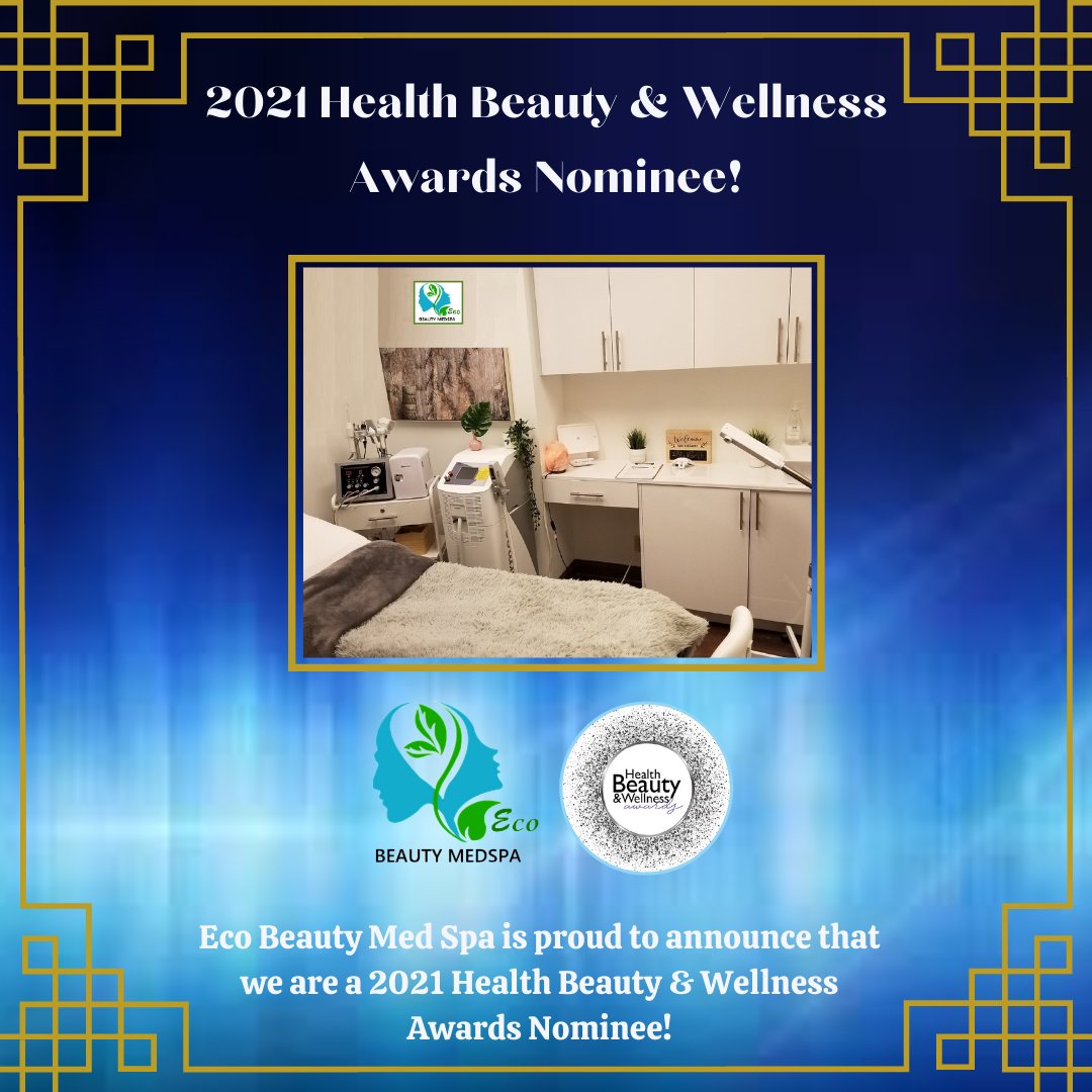 ecomedspa's tweet photo. We are pleased to announce our nomination for the international Health Beauty and Wellness Awards for 2021.

Thank you for your continued support!

Eco Beauty MedSpa

#hairremoval #rejuvinated #glowingskin #mensstyle #toronto #torontoskincare #etobicoke #painlesswax #waxing https://t.co/WHvzUBjSTZ