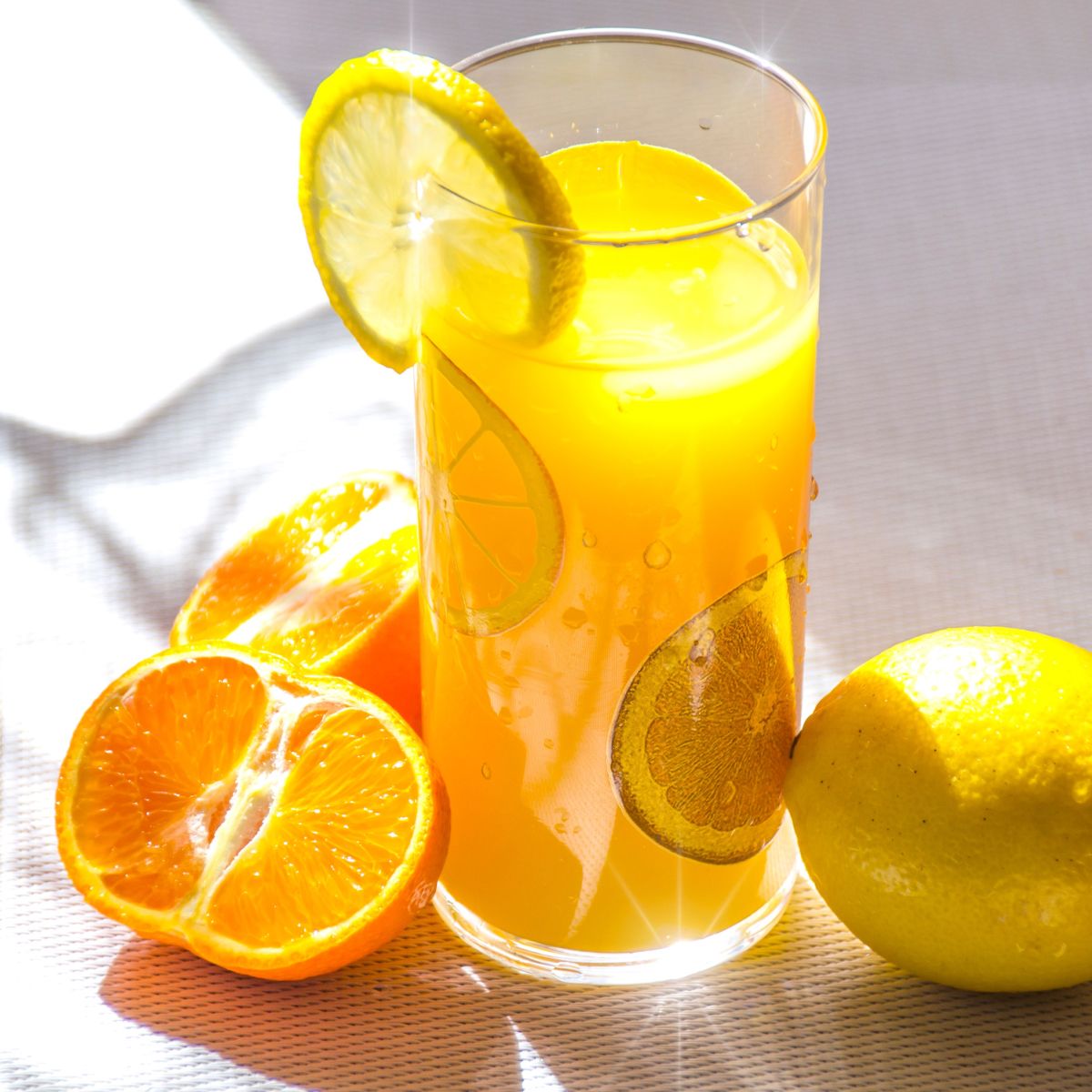 Fruit juice is a great accommodation for eating fruit and an acceptable way to include more nutrients in your diet that are typically provided by fruit. Try purchasing juice that says "100% Fruit Juice" and "No Added Sugar" on the label.  #NationalNutritionMonth #inseason