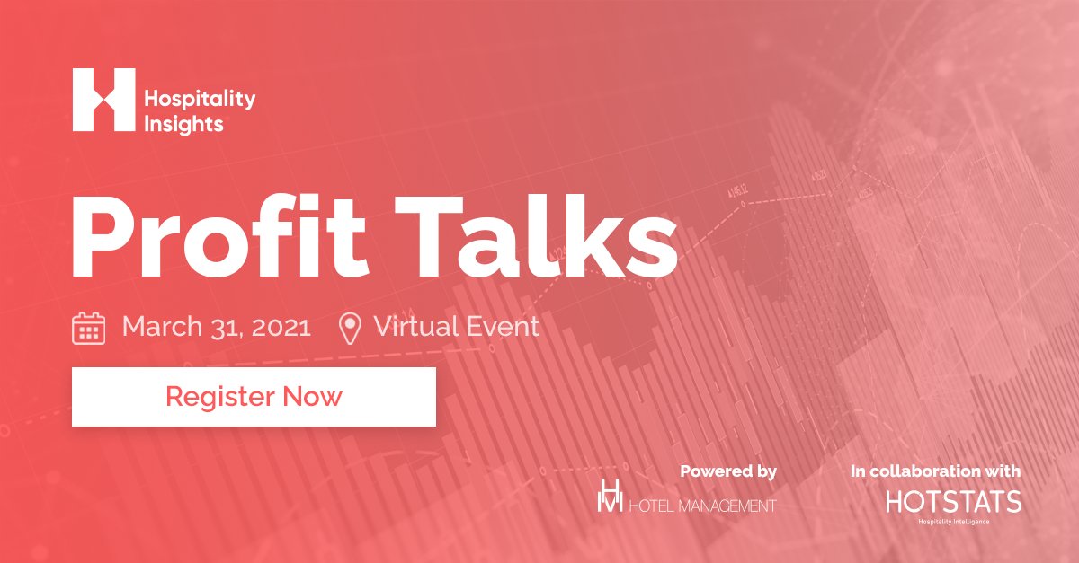 HotelMgmtMag's tweet photo. Profit Talks kicks off tomorrow at 16:00 BST / 11am ET! Join us as @hotstats shares key hotel profit data and trends from their 2020 “Profit Matters Global Hotel Performance Review.” Get your free pass ➡️ https://t.co/wqvpDBr51W. #ProfitTalks https://t.co/ri7FbDtn0W
