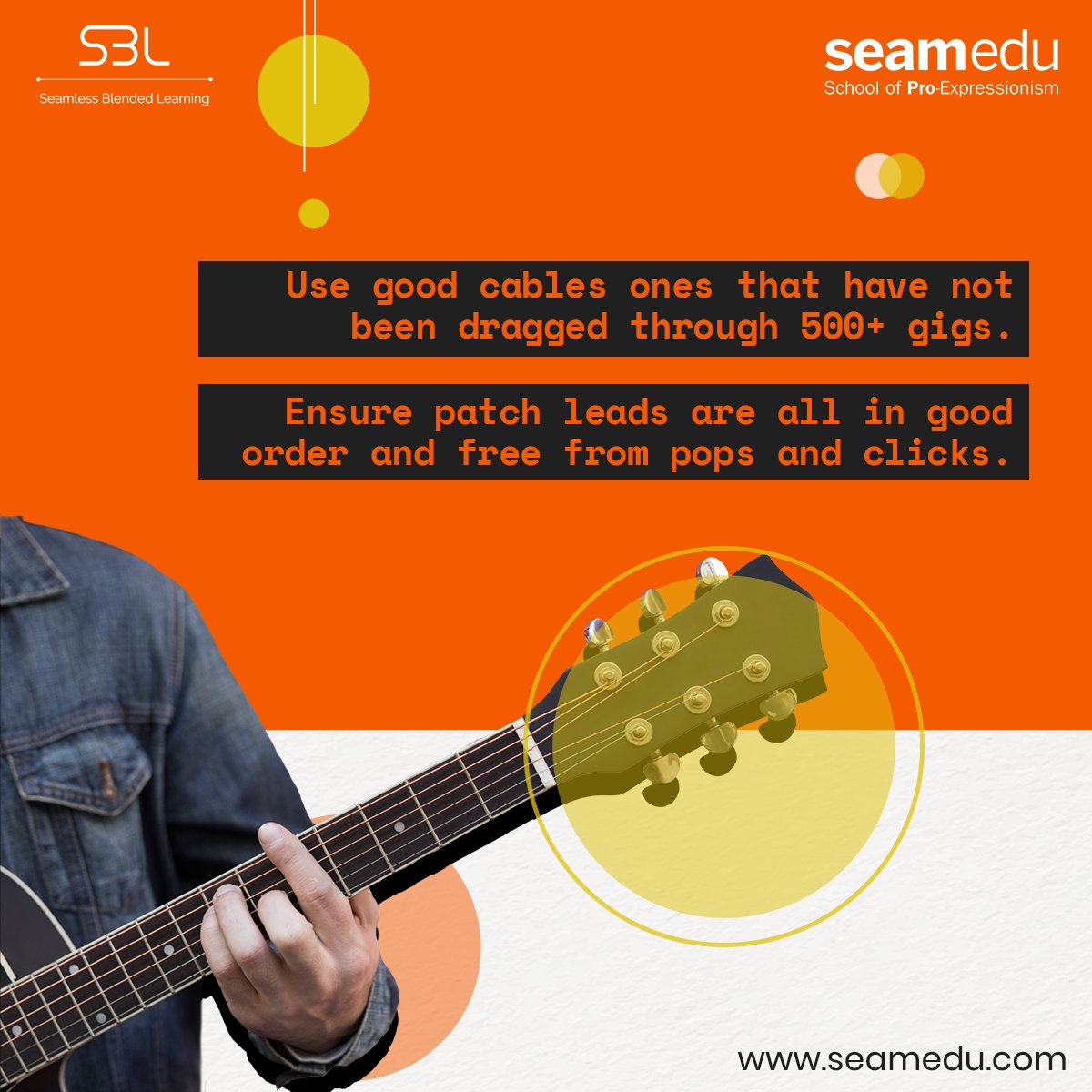 To know more about our sound engineering course visit - bit.ly/3bxzXw7.

#soundengineering #soundproduction #Seamedu #SBL #SeamlessBlendedLearning #SeamlessLearning #MediaSchool #School #MediaInstitute #Academy #SeamlessBlendedLearning #SBL #Pune #Bangalore #Chandigarh