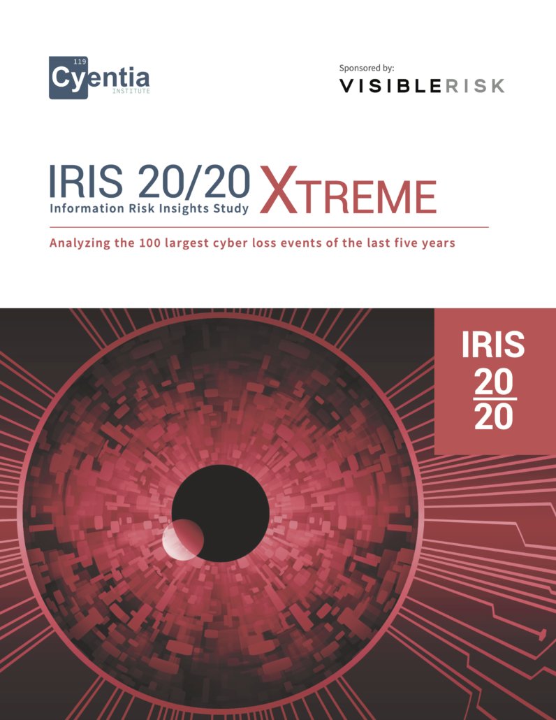 cyentiainst's tweet photo. Boards need to know exactly what's reported in the IRIS Xtreme report. They need to know what a significant cyber event would look like for their org. Only then can they understand what is required to protect their org in a holistic way. https://t.co/fR0JQVsWlh #iris2020 #infosec https://t.co/YnRlOTBWIR