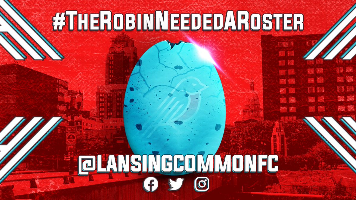 lansingcommonfc's tweet photo. Upon inspection of the roster, we started to think it might be smart to have more than 2 players on the backline. We begin to fix that today! #TheRobinNeededARoster https://t.co/oAWJH6KuMr
